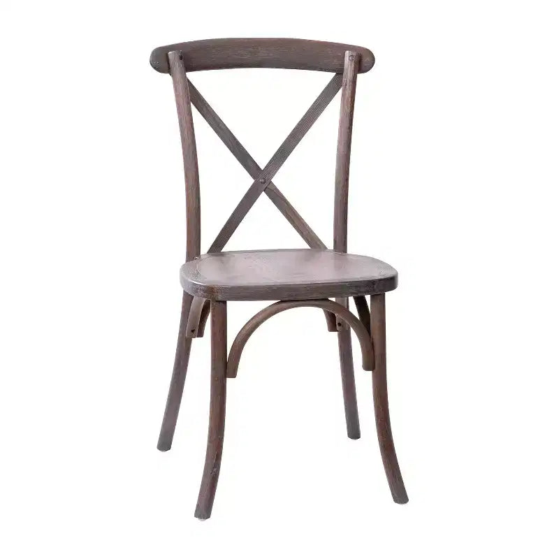 Chaise avec dossier en X Flash Furniture Advantage
