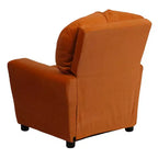 Fauteuil inclinable contemporain pour enfants Flash Furniture avec porte-gobelet