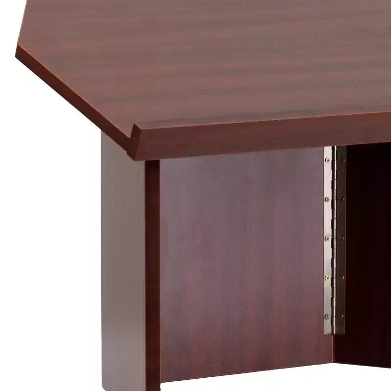 Pupitre de table pliable Emma et Oliver en acajou