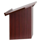 Pupitre de table pliable Emma et Oliver en acajou