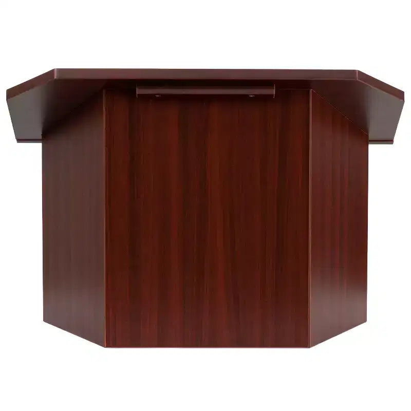 Pupitre de table pliable Emma et Oliver en acajou