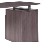 Bureau Emma et Oliver avec deux tiroirs et cadre en métal