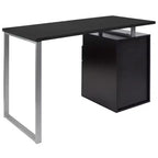 Bureau Emma et Oliver avec deux tiroirs et cadre en métal