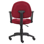 Chaise posturale de luxe avec accoudoirs bouclés - Boss Office Products