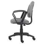 Chaise posturale de luxe avec accoudoirs bouclés - Boss Office Products