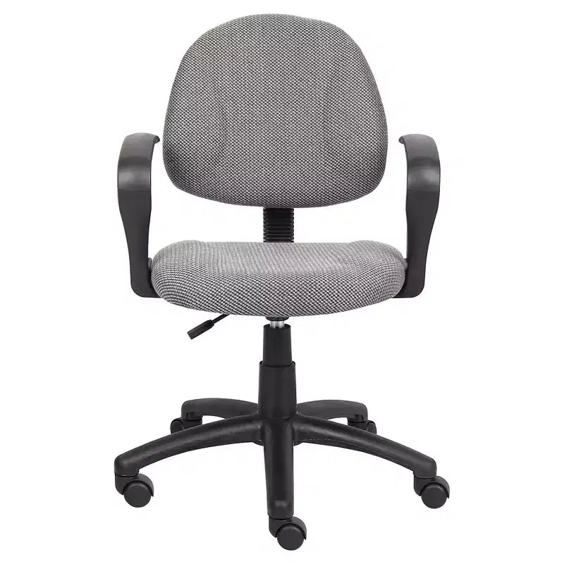 Chaise posturale de luxe avec accoudoirs bouclés - Boss Office Products