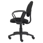 Chaise posturale de luxe avec accoudoirs bouclés - Boss Office Products