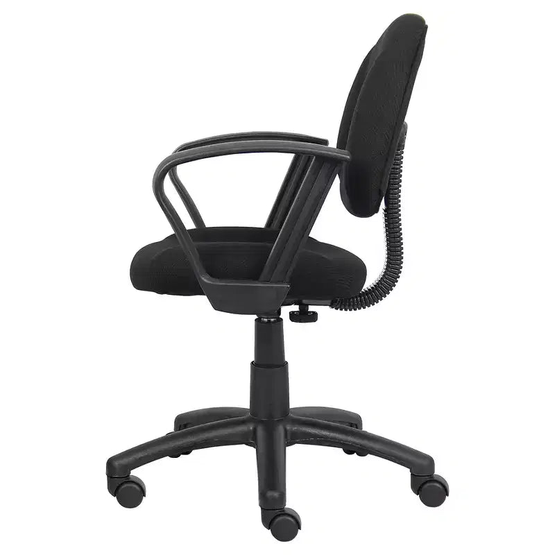 Chaise posturale de luxe avec accoudoirs bouclés - Boss Office Products