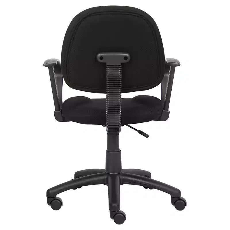 Chaise posturale de luxe avec accoudoirs bouclés - Boss Office Products