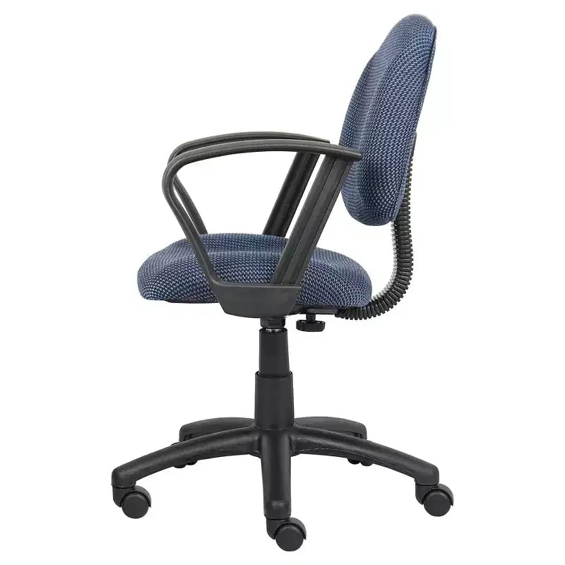 Chaise posturale de luxe avec accoudoirs bouclés - Boss Office Products