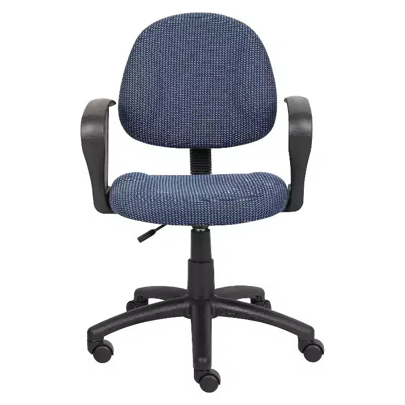 Chaise posturale de luxe avec accoudoirs bouclés - Boss Office Products