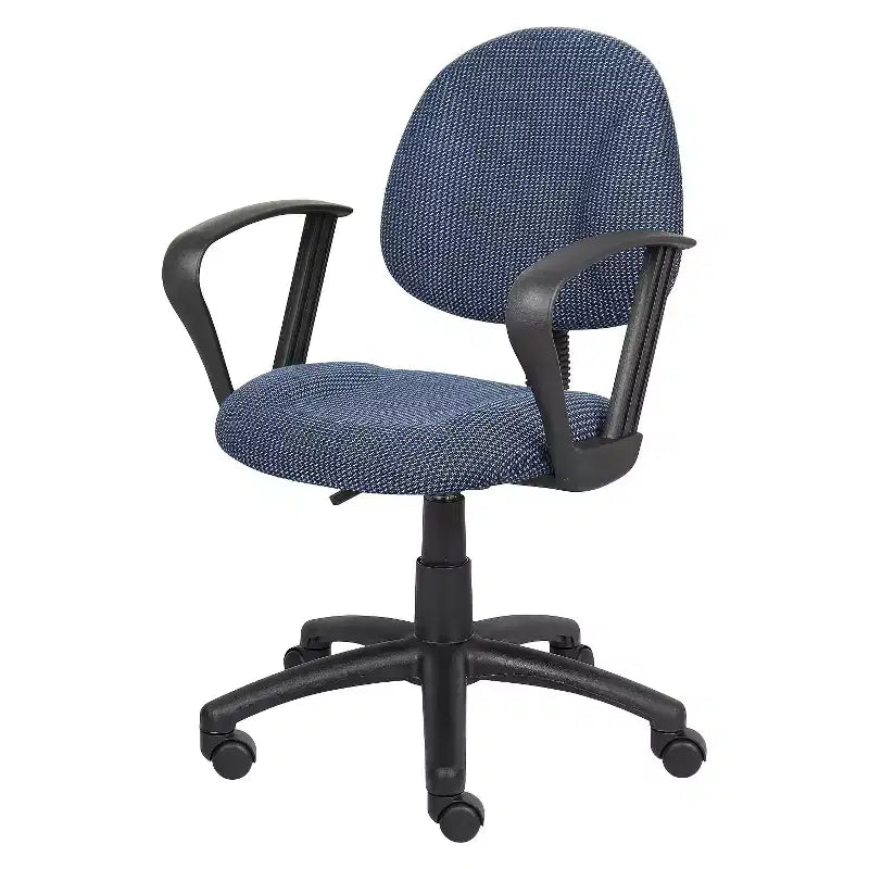 Chaise posturale de luxe avec accoudoirs bouclés - Boss Office Products