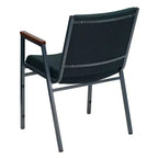 Chaise empilable d'accueil/visiteur à bras Emma and Oliver Heavy Duty