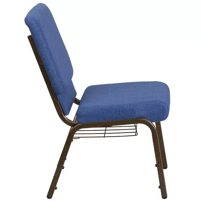 Emma et Oliver 18,5 W Fauteuil d'église/de réception avec porte-gobelet de communion