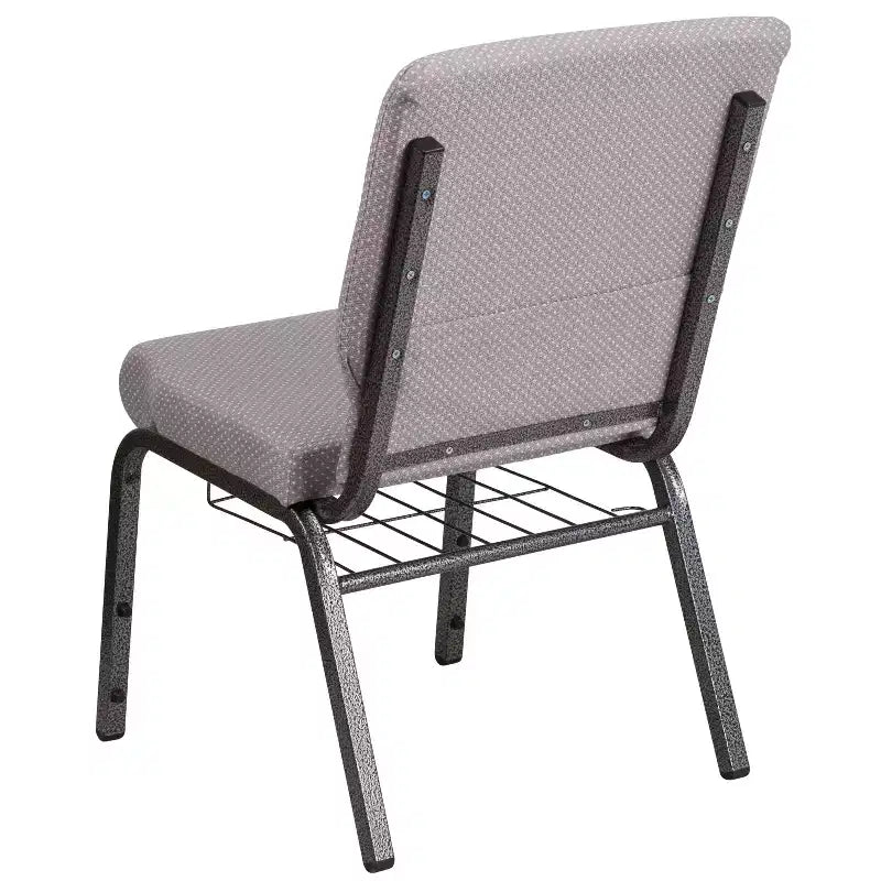 Emma et Oliver 18,5 W Fauteuil d'église/de réception avec porte-gobelet de communion