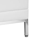 Chaise Modulaire Centrale en Cuir Emma et Oliver Contemporary pour Accueil
