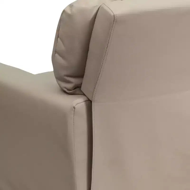 Fauteuil inclinable contemporain pour enfants Emma et Oliver avec porte-gobelet
