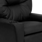 Fauteuil inclinable contemporain pour enfants Emma et Oliver avec porte-gobelet