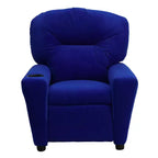 Fauteuil inclinable contemporain pour enfants Emma et Oliver avec porte-gobelet