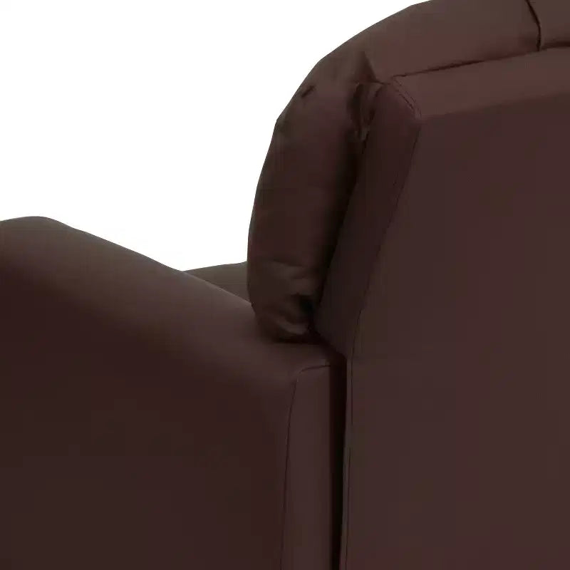 Fauteuil inclinable contemporain pour enfants Emma et Oliver avec porte-gobelet
