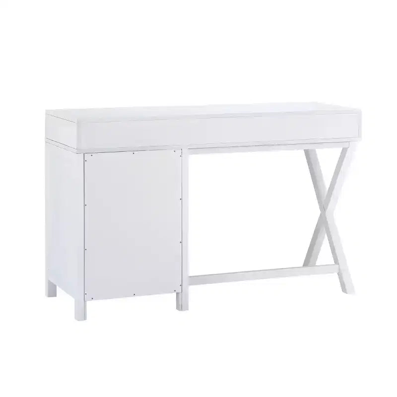 Bureau avec rangement latéral Peggy - Linon