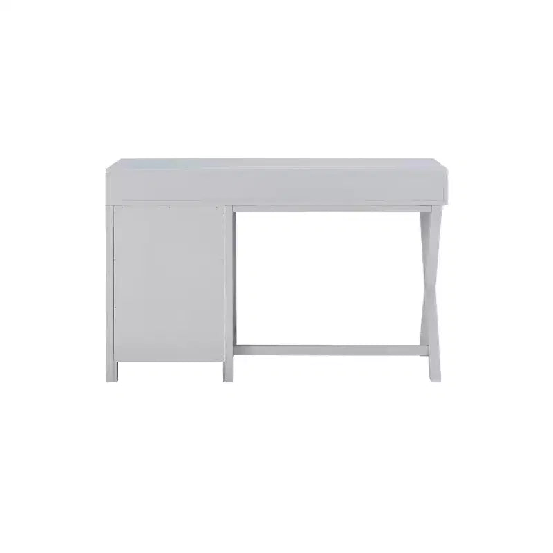 Bureau avec rangement latéral Peggy - Linon