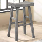 Lot de 2 tabourets de bar à hauteur de comptoir 29 po Lille Seat Saddle – HOMES: Inside + Out