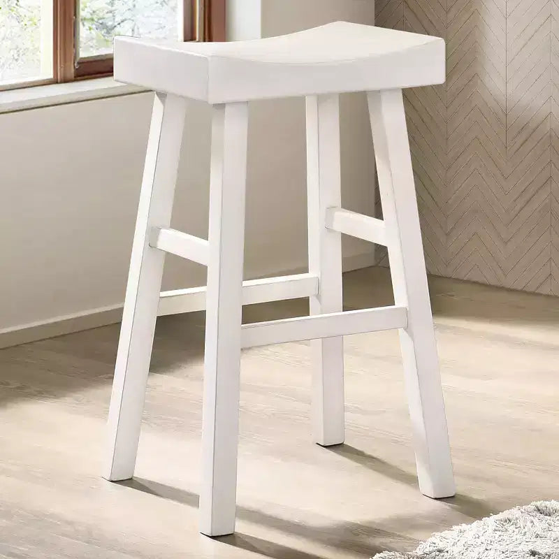 Lot de 2 tabourets de bar à hauteur de comptoir 29 po Lille Seat Saddle – HOMES: Inside + Out