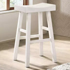 Lot de 2 tabourets de bar à hauteur de comptoir 29 po Lille Seat Saddle – HOMES: Inside + Out