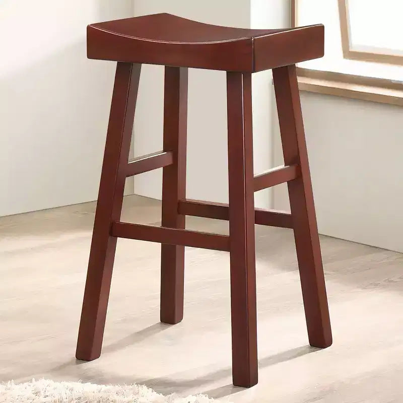 Lot de 2 tabourets de bar à hauteur de comptoir 29 po Lille Seat Saddle – HOMES: Inside + Out