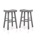 Set of 2 29 Lille Seat Saddle Counter Height Barstools - HOMES: Inside + Out