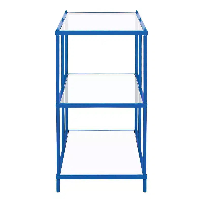 Table d'appoint Lindenham à plateau en verre - miBasics