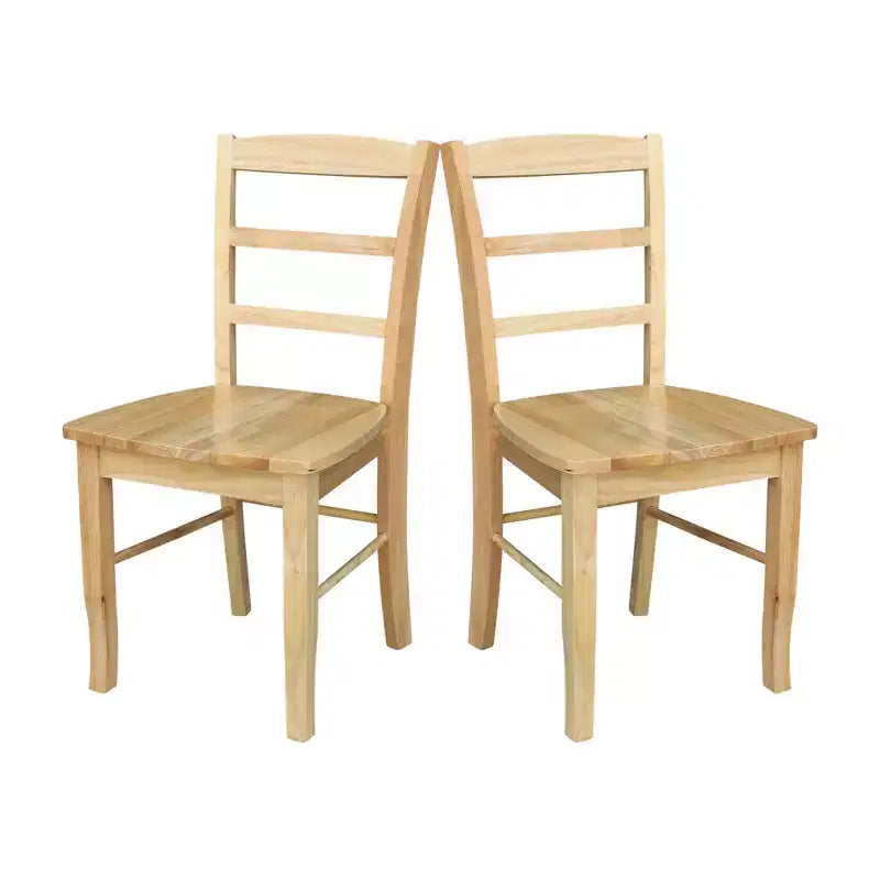 Set of 2 Madrid Ladderback Chairs - International Concepts