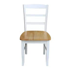 Lot de 2 chaises Madrid à barreaux - International Concepts