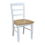 Lot de 2 chaises Madrid à barreaux - International Concepts