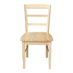 Lot de 2 chaises Madrid à barreaux - International Concepts