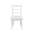 Lot de 2 chaises Madrid à barreaux - International Concepts