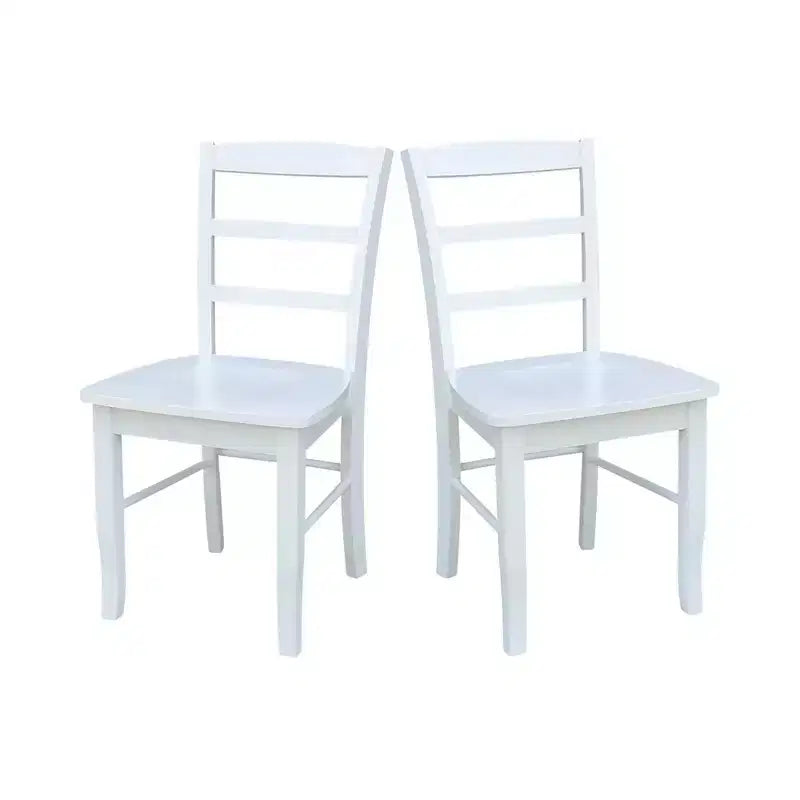 Lot de 2 chaises Madrid à barreaux - International Concepts