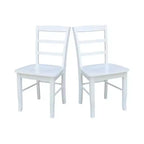 Lot de 2 chaises Madrid à barreaux - International Concepts