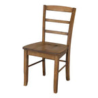 Lot de 2 chaises Madrid à barreaux - International Concepts
