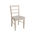 Lot de 2 chaises Madrid à barreaux - International Concepts