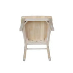 Lot de 2 chaises Madrid à barreaux - International Concepts
