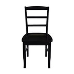 Lot de 2 chaises Madrid à barreaux - International Concepts