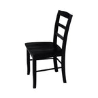 Lot de 2 chaises Madrid à barreaux - International Concepts