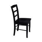 Lot de 2 chaises Madrid à barreaux - International Concepts