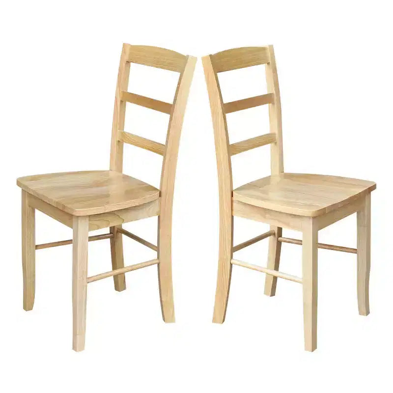 Lot de 2 chaises Madrid à barreaux - International Concepts