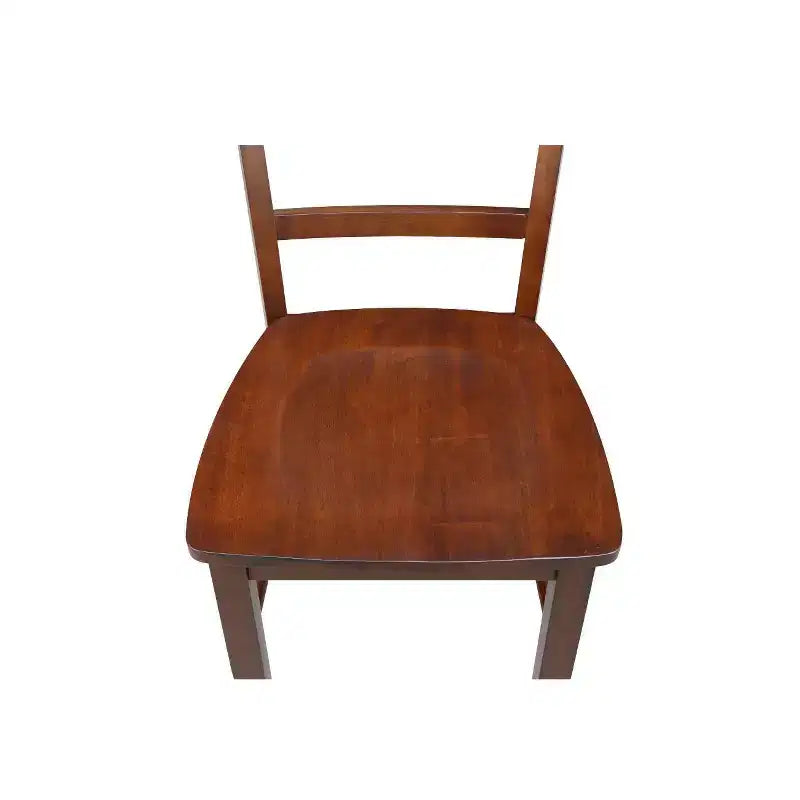 Lot de 2 chaises Madrid à barreaux - International Concepts