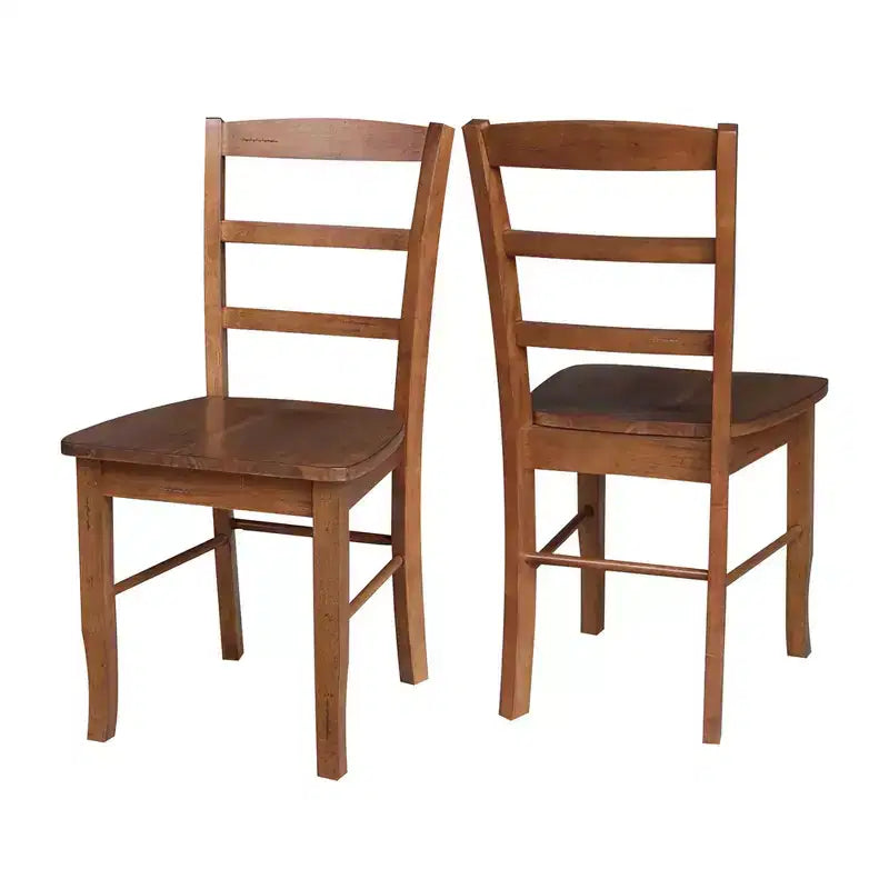 Lot de 2 chaises Madrid à barreaux - International Concepts