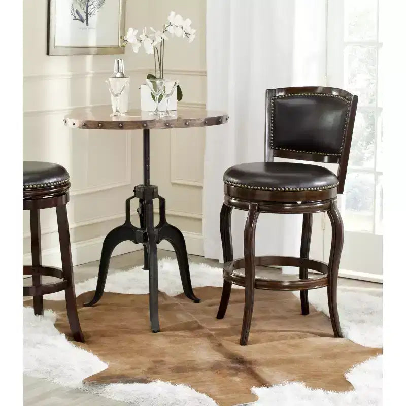Tabouret de bar pivotant Pasquale - FOX7011 - Safavieh Couture