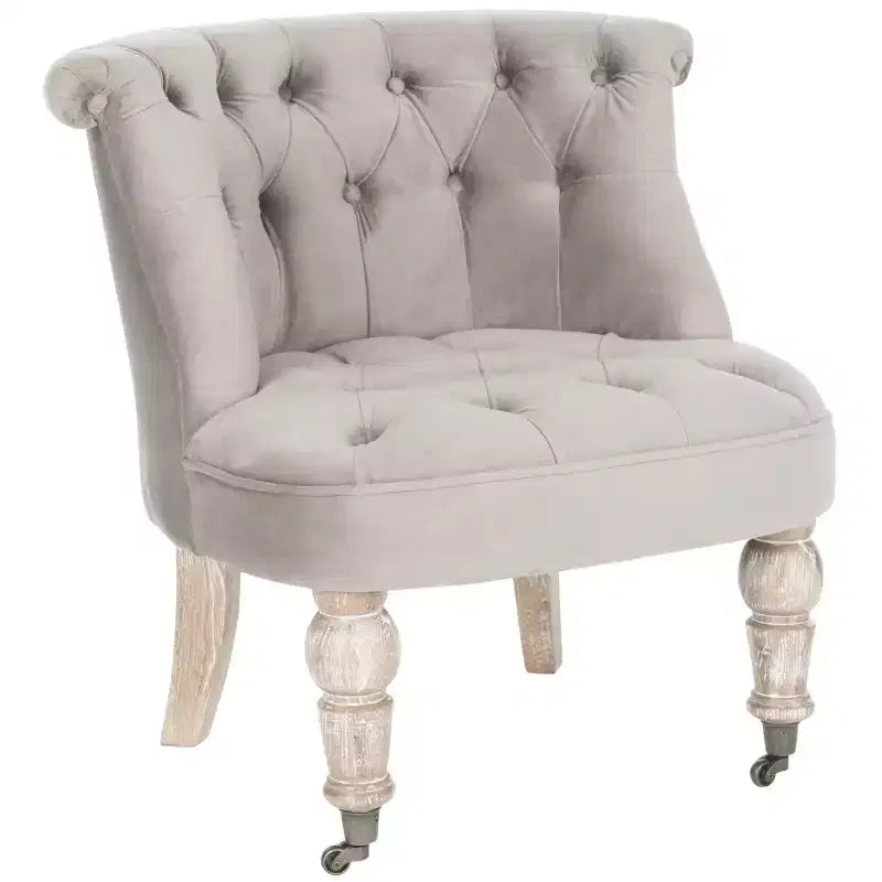 Chaise capitonnée Carlin - MCR4711 - Safavieh